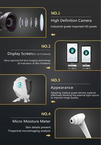 Xách Tay Chuyên Nghiệp 2025 <span class=keywords><strong>3D</strong></span> da Analyzer New Home sử dụng máy quét trên khuôn mặt Ai cho Spa Salon hỗ trợ EU nó JP chúng tôi Za Wi-Fi - Product Image 2