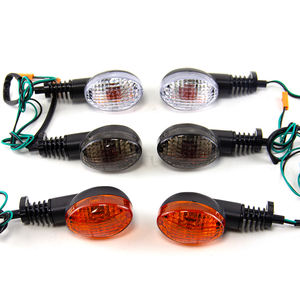 Luz indicadora ámbar para motocicleta, luz para Kawasaki EX250 <span class=keywords><strong>Ninja</strong></span> <span class=keywords><strong>250R</strong></span> KLX250S KLX250SF VN650 Vulcan <span class=keywords><strong>Yamaha</strong></span> XT 660 - Product Image 3