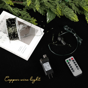 Christmas Tree Decoration <b>Light</b> <b>String</b> Multi-function Control Remote Control Warm White LED - Product Image 2