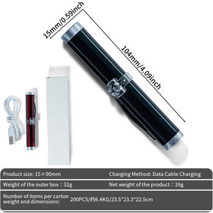 Mini <span class=keywords><strong>Puntero</strong></span> Láser Verde <span class=keywords><strong>para</strong></span> Profesionales de Negocios | Diseño Ultracompacto con Comodidad de Bolsillo <span class=keywords><strong>para</strong></span> Presentaciones Móviles - Product Image 5