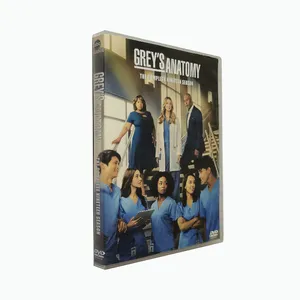 Grey s Anatomy Season 19 Neueste DVD-Filme 4Discs Factory Großhandel DVD-Filme TV-Serie Cartoon CD Blue Ray Kostenloser Versand