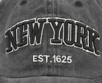Casquette de baseball vintage personnalisable en denim de coton délavé – Chapeaux de golf rétro ajustables pour hommes et femmes