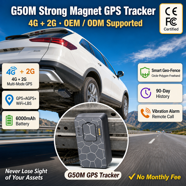 Topin 365GPS Strong Magnetic 4G GPS Tracker, LTE CAT1 6000mah Long Lasting Magnet GPS Tracking Device
