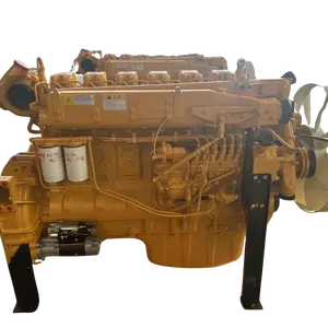 Weiyai Wd12 seri 220kw 300hp 1800rpm mesin Diesel laut berpendingin air Wd12c300 asli