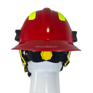 CE EN443 معتمد لرجال الإطفاء الهيكلي نصف خوذة إطفاء معدات مع بدلة الإنقاذ والعتاد OEM قبعة المورد - Product Image 3
