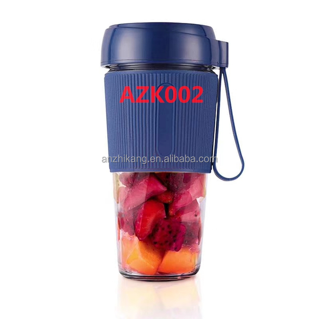 AZK002 OEM 2022 New Product Usb Portable Blender Kitchen Living Hand Blender