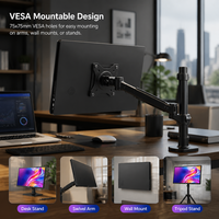 Monitor Portátil de 15.6 Pulgadas FHD IPS, Pantalla Externa Secundaria con Soporte, Ultra Delgado, para Laptop, Juegos, Oficina, Viajes
