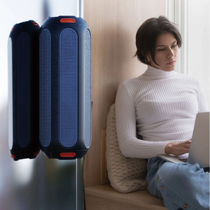 Alecter Solar <b>Bluetooth</b> <b>Speaker</b> Wireless Charging IPX6 Waterproof 3600mAh Battery 612g ABS+Silicone <b>Portable</b> Outdoor LED Light - Product Image 2