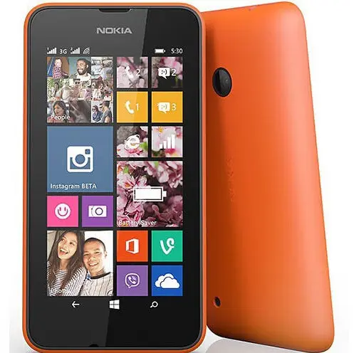 Second hand mobile phones in india for Nokia Lumia 530 Windows Phone 8.1 4.0" Quad Core Dual SIM 4GB ROM 5MP Camera 3G