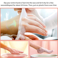 Liebe Crazy WAX-2000 Paraffin wachs maschine für Hand und Füße-3500ml mit 4-10 Stück Paraffin bad wachs, automatisch und warm halten