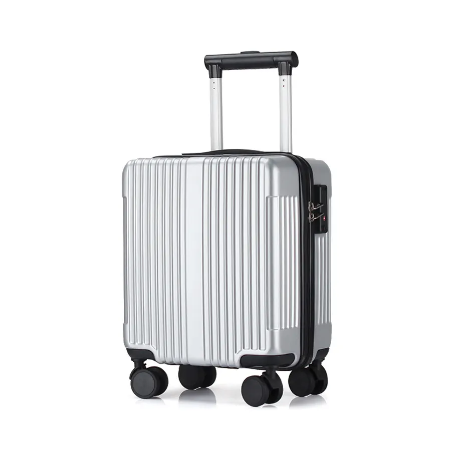 ABS PC kabin 15 "bagaj seyahat çantası haddeleme çocuk taşıma bavul setleri 2