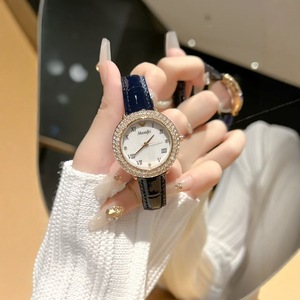 Nuevo Reloj de Mujer <span class=keywords><strong>Masha</strong></span> Fei, de Cuarzo, Acrílico, Ecológico, Resistente al Agua 30M, con Cierre de Mariposa, Diseño Simple con Pedrería - Product Image 3