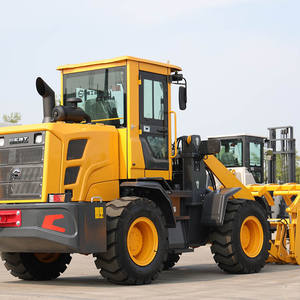 Pompa Motor Backhoe pemuat roda Mini kualitas tinggi 800kg 1500kg 2000kg pemuat depan - Product Image 4