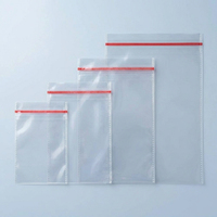 Sacs OPP autocollants transparents réutilisables, sacs en plastique de qualité alimentaire, rouleaux de sachets à fermeture à rabat pour bonbons et snacks en lot