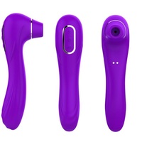 Saugvibrator Klitoris-Sauger Klitoris-Stimulator Nippel-Leck-Zunge Oraler Dildo Saugmassagegerät für Frauen