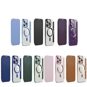 Custodia a Portafoglio Multifunzionale Flip in Pelle PU con Retro Trasparente in TPU per <span class=keywords><strong>iPhone</strong></span> 17 Air 17 <span class=keywords><strong>Pro</strong></span> Max 16 14 15 <span class=keywords><strong>13</strong></span> - Product Image 2