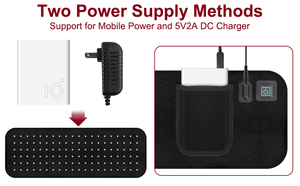 Enveloppe de genou de thérapie par la lumière rouge pour chien en livraison directe 660nm 850nm coussin de thérapie led pour chat pour animaux Douleurs musculaires - Product Image 6