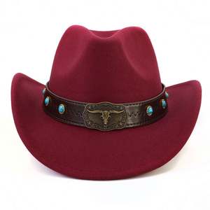 Sombrero Vaquero Occidental de Metal de Alta Calidad, Estilo Bullhead, para Primavera y Otoño, Ideal para Fiestas, Pesca, Negocios, Deportes al Aire Libre - Product Image 5