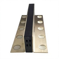 Profilés de jointure pour carrelage, profilés de bordure métalliques pour carreaux de céramique, profilés de dilatation en laiton pour carreaux de sol en béton, directement de l'usine