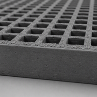 Grille en PRF renforcée de 50 mm avec service de découpe pour le stationnement de voitures lourdes et les panneaux de sol de garage à forte charge