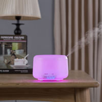 Machine intelligente de parfum d'arôme d'air froid diffuseur d'huile essentielle d'aromathérapie diffuseur d'humidificateur ultrasonique avec la veilleuse