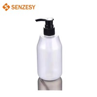 SENZESY250ml Flacon pulvérisateur à gâchette vide en PET réutilisable, approvisionnement en gros, conteneur durable pour shampoing, lotion, gel douche, emballage cosmétique
