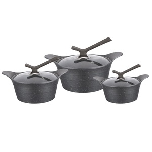 Juego de utensilios de cocina antiadherentes con forma de líneas, <span class=keywords><strong>ollas</strong></span> antiadherentes, superventas - Product Image 4
