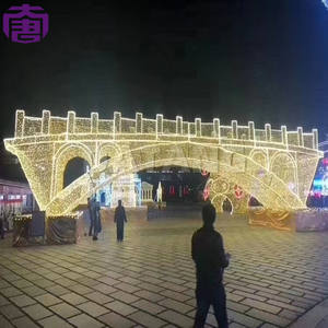 Luces LED de calle con diseño de castillo 3D personalizadas, decoración navideña iluminada para exteriores, decoración festiva con clasificación IP65 para paisajes. - Product Image 6