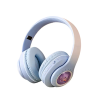 Headphone Stereo Musik Nirkabel JL BT Over-Ear untuk Olahraga dan Perjalanan, Codec AAC, Lampu RGB, Suara Berkualitas Studio, Portabel untuk Ponsel