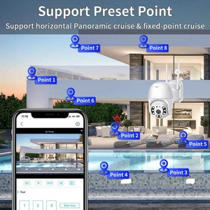 V380Pro 1080P 3MP 5MP Outdoor AI Human Detect Color Night Vision <b>Security</b> PTZ HD IP CCTV Wifi <b>Wireless</b> Bullet <b>Camera</b> 4G Sim Card - Product Image 2