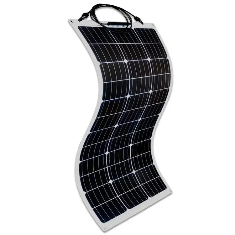 100 W  300 W hocheffiziente Monozellen flexibles ETFE-Dünnschicht-Solarpanel faltbarer Typ für Wohnmobil und Bootsgebrauch