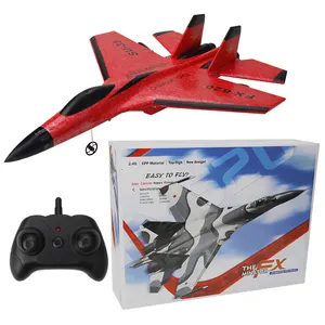 SU-35 RC Glider Fighter Hobby Airplane EPP Foam Toys 2.4G Remote Control Aircraft