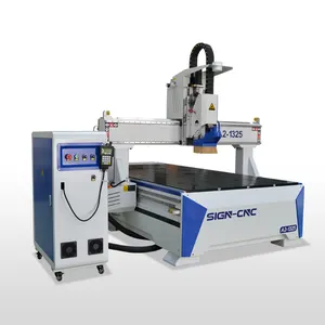 Segno serie A2 Router di legno A2-1325 la lavorazione del legno macchina cnc con servomotore AC e riduttore per la lavorazione di mobili in legno