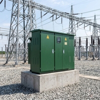Transformateur de sous-station électrique extérieure compacte préfabriquée étanche 110 kV
