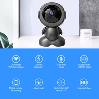 V380 New Smart Home HD 1080P Wireless WiFi Baby Monitor Indoor Security PTZ Camera with Two Way Audio Wide Angle Night Vision