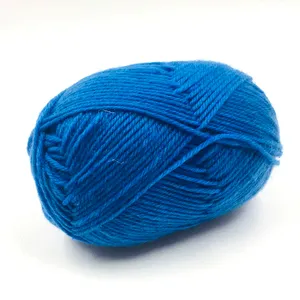 Meilleure vente bricolage fait à la main 100% laine Crochet fil à tricoter pour le tricot à la main