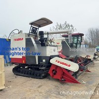 Vente de moissonneuses-batteuses FMWORLD Ruilong 4LZ-6.0P neuves et d'occasion avec une largeur de 2,2 m pour le blé, le riz, le soja et le colza