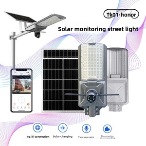 Farola LED solar HD con cobertura de 360 grados, resistente al agua, ABS, cuerpo de lámpara de jardín y carretera IP65, venta al por mayor - Product Image 2