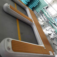 Plateforme flottante gonflable pour bateau, quai pour jet-ski en forme de E