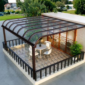Tettoia per Auto in Alluminio Riciclabile, Moderna e Personalizzabile, Impermeabile, Facile da Montare, per Giardino e Parcheggio Esterno - Product Image 2