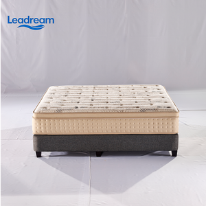 Leadream Luxury Vacuum Roll In Carton <b>Box</b> <b>Memory</b> Foam Mattress Fabric Cover King Size Bed Bedroom Mattress - Product Image 3