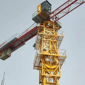 Grúa Torre de Construcción de Techo Plano QTZ125 (6015) |   Capacidad de 8 Toneladas |   Longitud del brazo de 60 m - Product Image 2