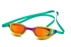 <span class=keywords><strong>Occhialini</strong></span> da <span class=keywords><strong>Nuoto</strong></span> Professionali da Gara <span class=keywords><strong>con</strong></span> 3 Ponti Nasali Intercambiabili, Lenti a Specchio Antiappannamento, per Adulti - Product Image 4