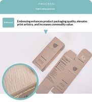 Plateau pliable moderne pour cosmétiques et soins de la peau, avec design en relief, impression de logo personnalisée, impression UV, options en carton argenté