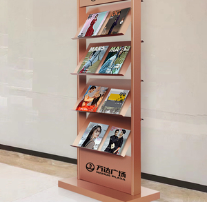 Étagère hauteur réglable Brochure affichage fer supermarché étagères présentoir support métal bureau étagères moderne présentoir - Product Image 2