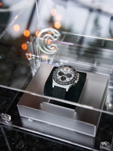 LOGO tùy chỉnh ra mắt đồng hồ cơ sang trọng 40MM kính sapphire sợi carbon nam là cơ khí - Product Image 3