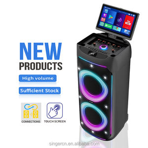 Altavoz Portátil para Fiestas CH-2801AV con Potencia Máxima de 15000 W, Pantalla HD de 11.6 Pulgadas, Tweeter, <span class=keywords><strong>Android</strong></span> 12.0/WiFi para Uso en Exteriores, Máquina de Karaoke - Product Image 3