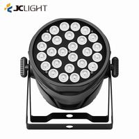 RGBW 27x10w 4-en-1 LED Par matériau aluminium DMX512 Par peut s'allumer pour la scène de fête de mariage DJ