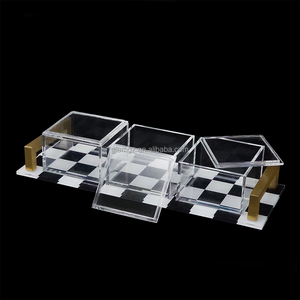 Individuelles Lucite Tray Judaica klassisches Acryl-Tauchbecken-Set - Product Image 2