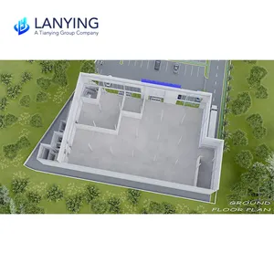 सस्ते Prefab गोदाम उच्च गुणवत्ता के निर्माण सामग्री आधुनिक स्टील भवन निर्माण सामग्री - Product Image 3